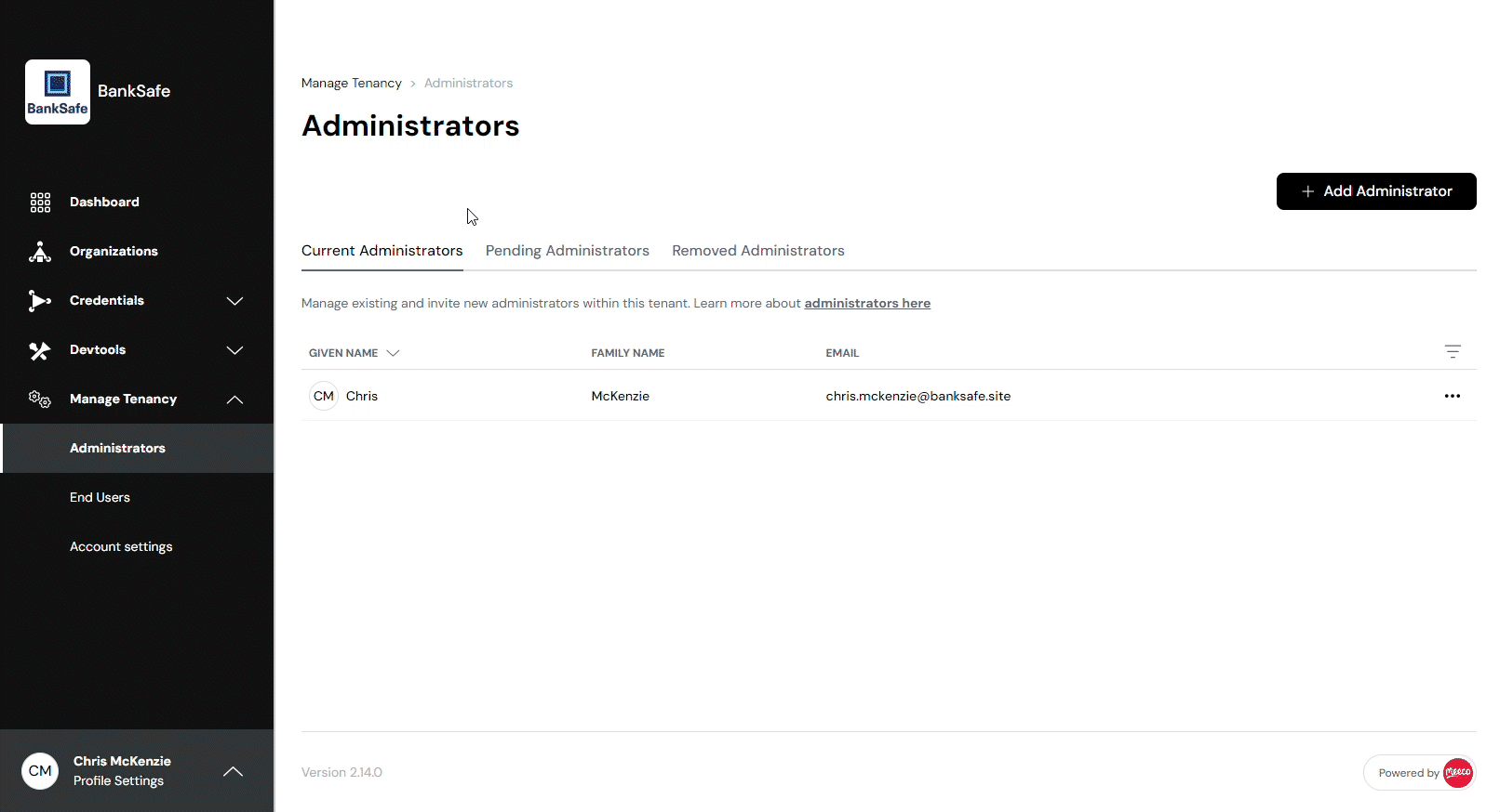 How to reinstate a Tenant Administrator to a Tenant tutorial video.