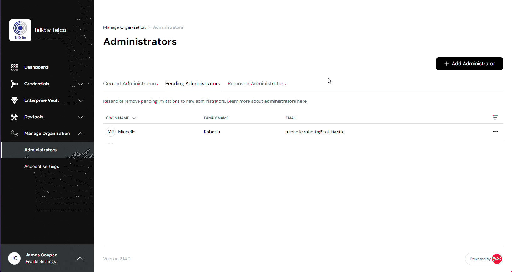 How to resend an invitation to join an Organisation tutorial video.