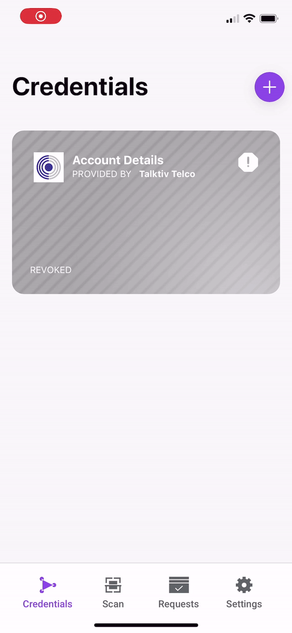 How to delete a credential tutorial video.