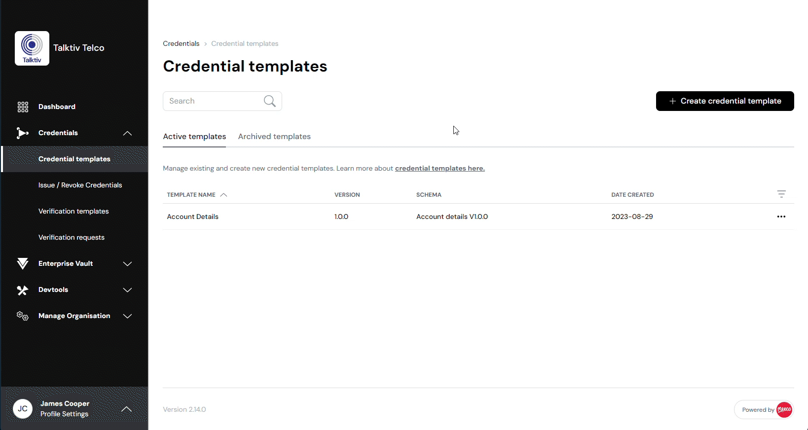 How to archive a credential template tutorial video.