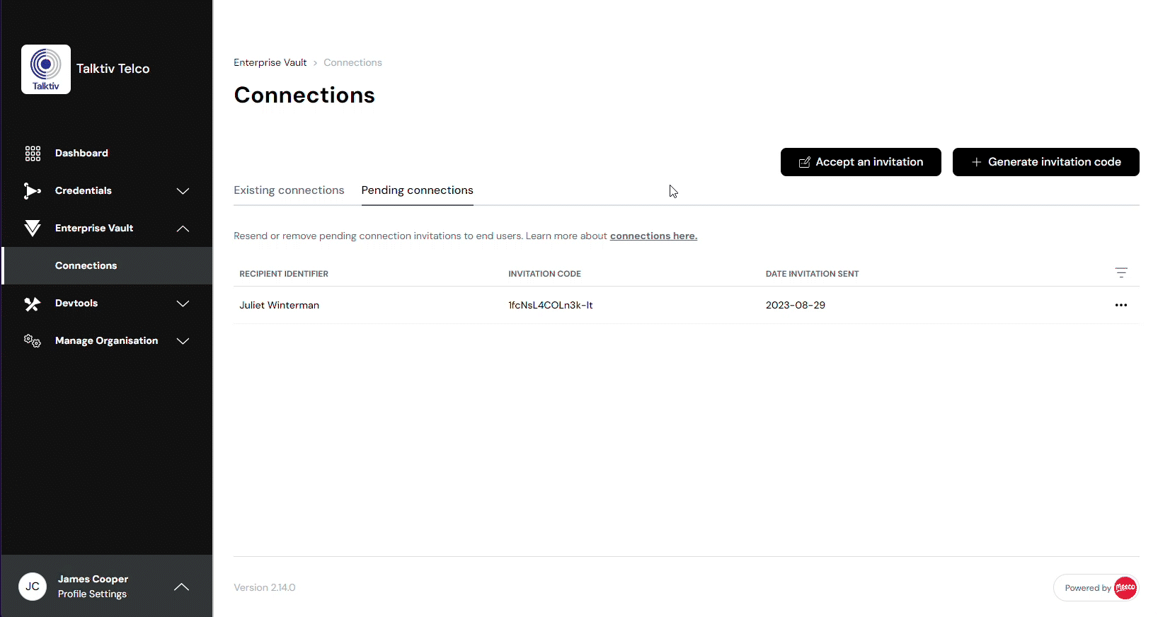 How to view a pending connection tutorial video.