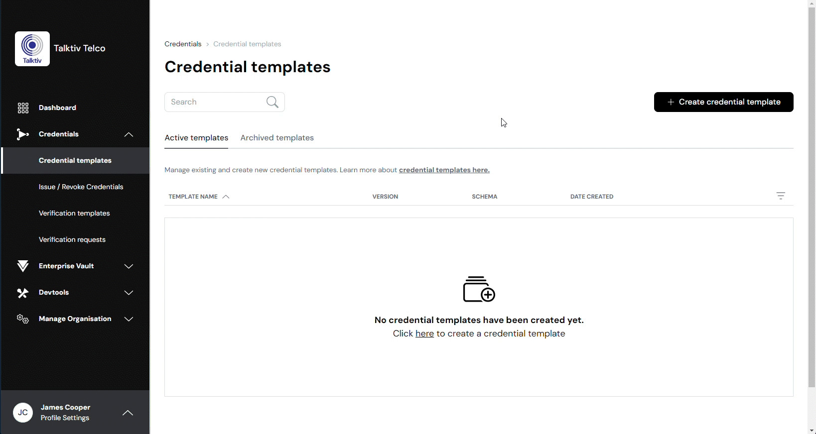 How to create a credential template tutorial video.